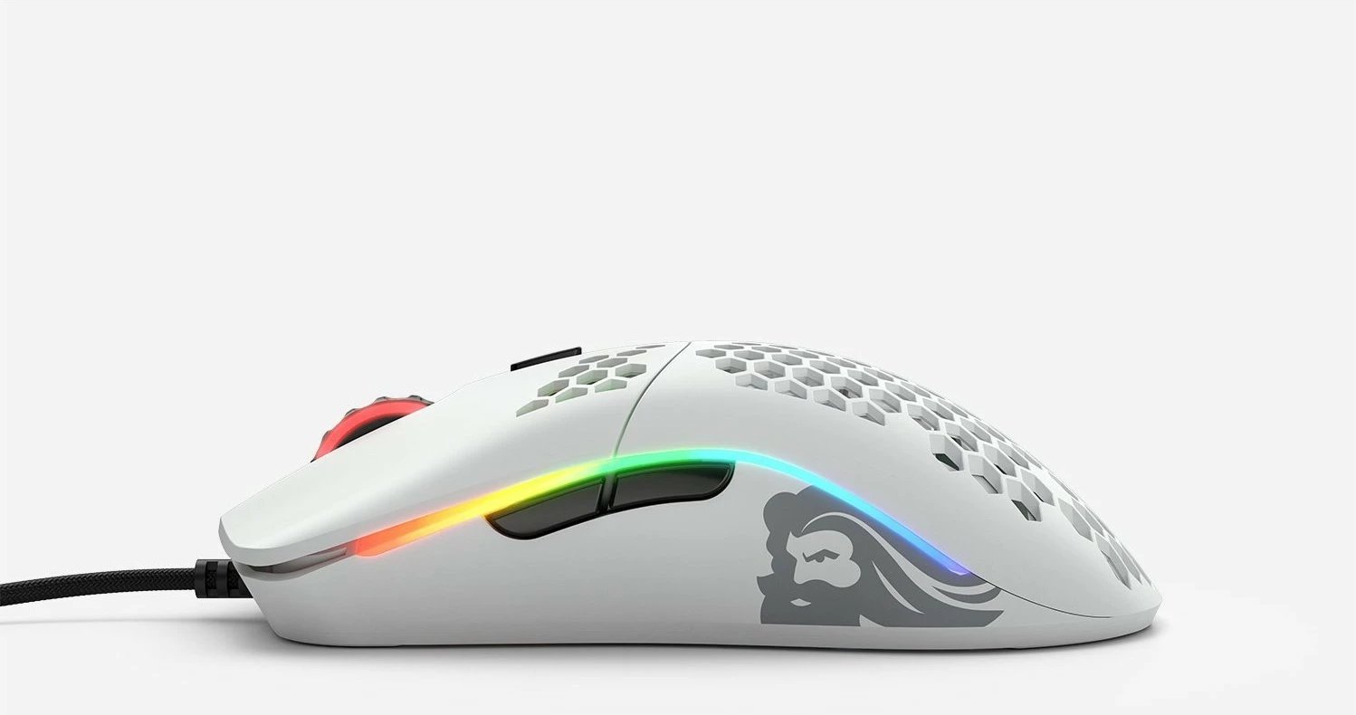 Maus Glorious Model O Minus - USB 2.0, i bardhë