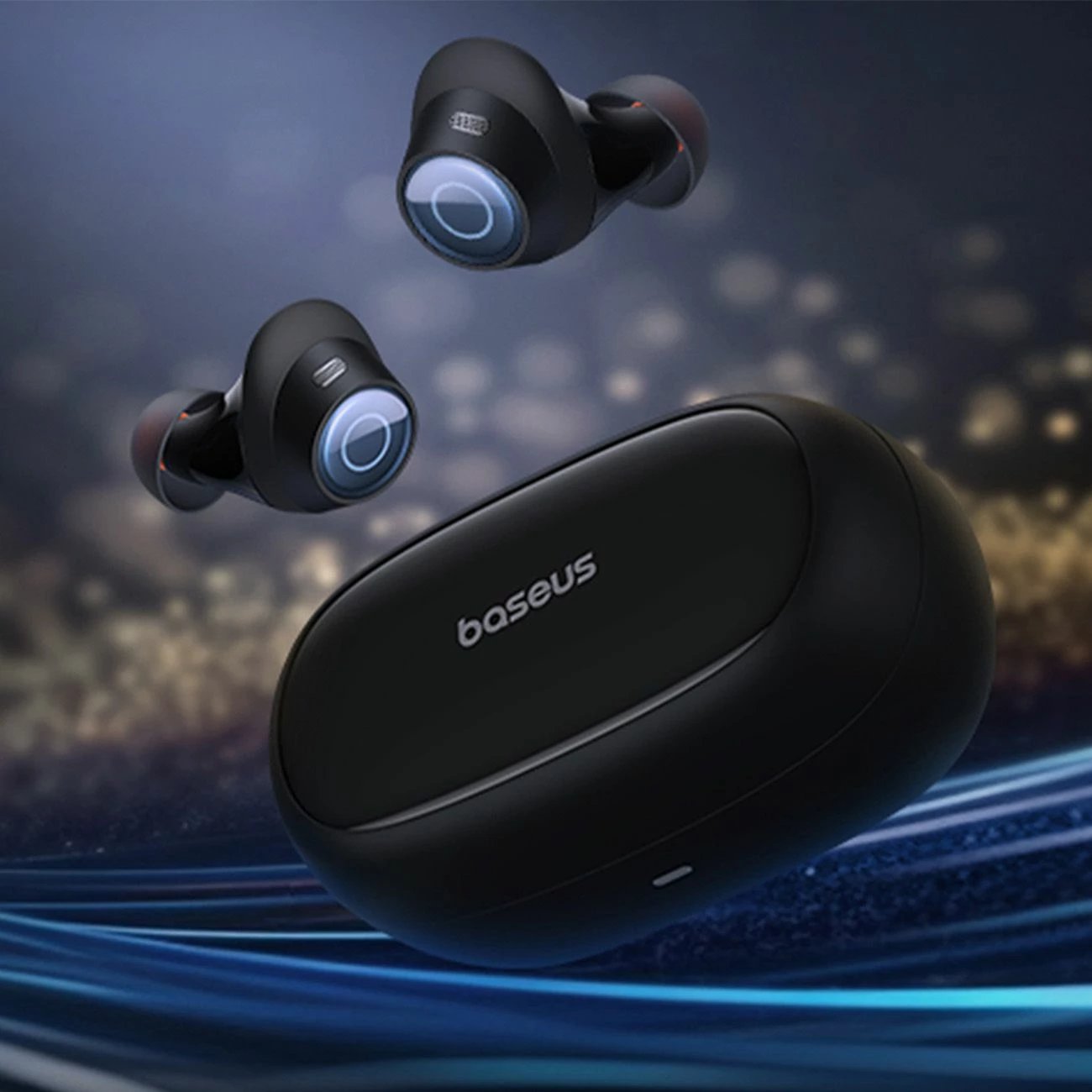 Kufje wireless Baseus Bowie MA20 Pro TWS me ANC, IPX6, të zeza