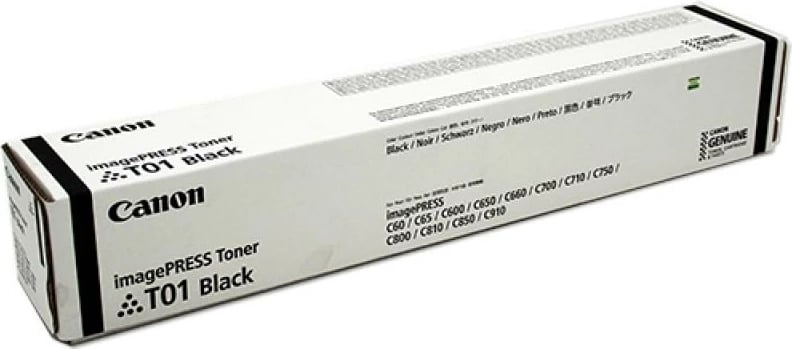 Toner Canon T01 8066B001 rendiment deri 24.000 faqe, e zezë