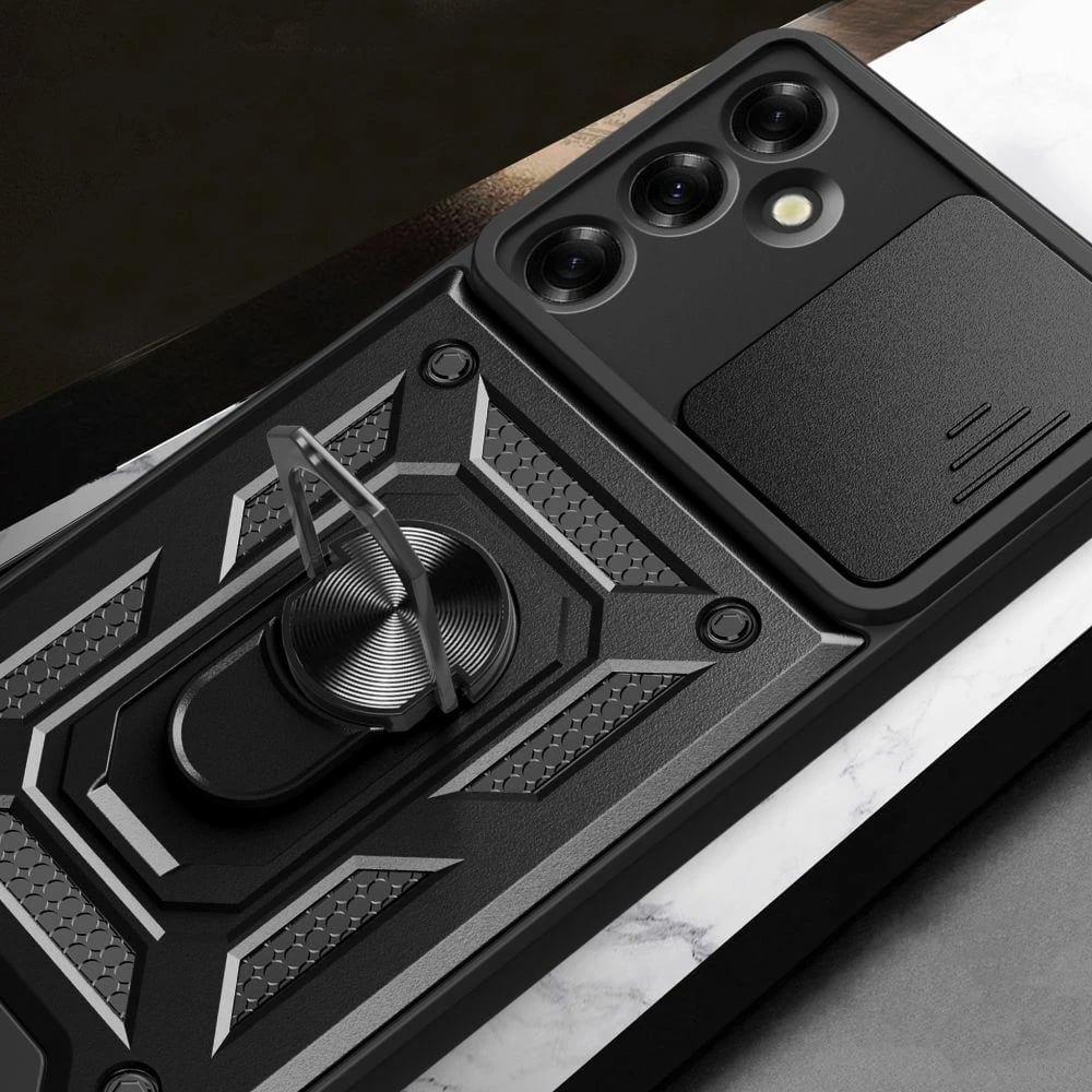 Mbështjellës Tech-Protect Camshield Pro për Samsung Galaxy M35 5G, i zi