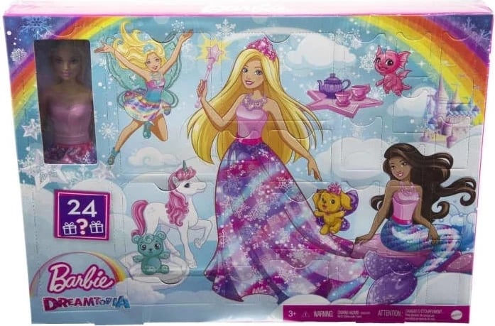 Kalendari i Adventit Barbie nga Mattel, për Krainën e Fantazisë