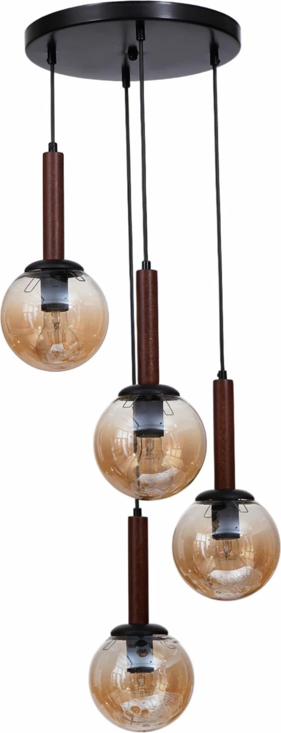 Llambadar Opviq, 9070-4, ngjyrë mjaltë, arre dhe e zezë