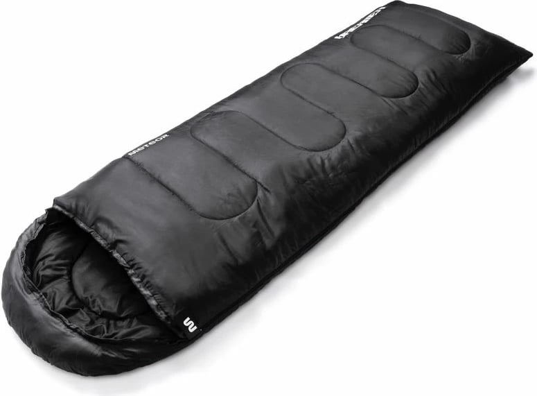 Shtrojë për kamping Meteor, unisex, e zezë