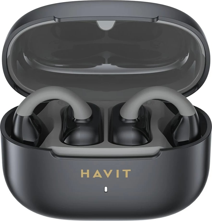 Kufje wireless HAVIT OWS910 TWS, Bluetooth 5.3, të zeza