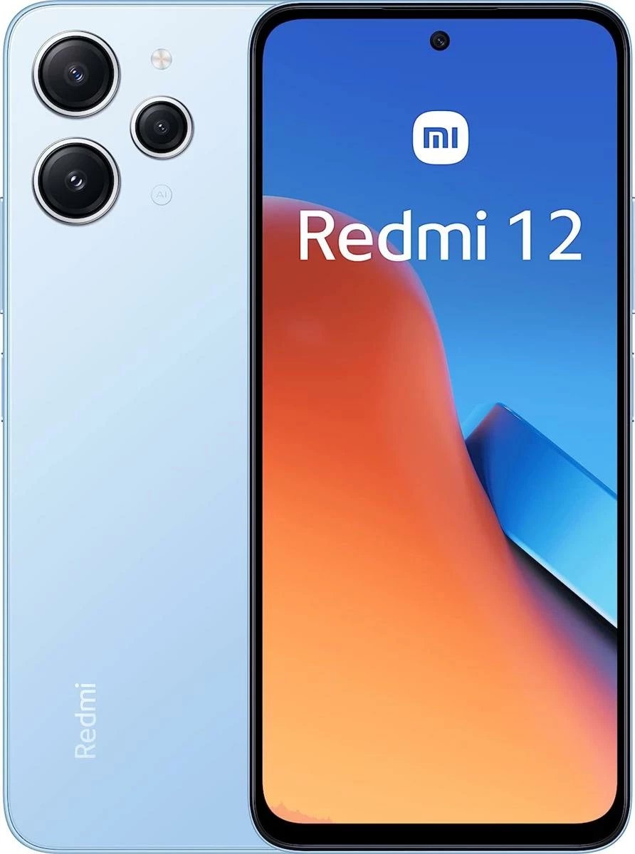 Celular Xiaomi Redmi 12, 4+128GB, Sky Blue