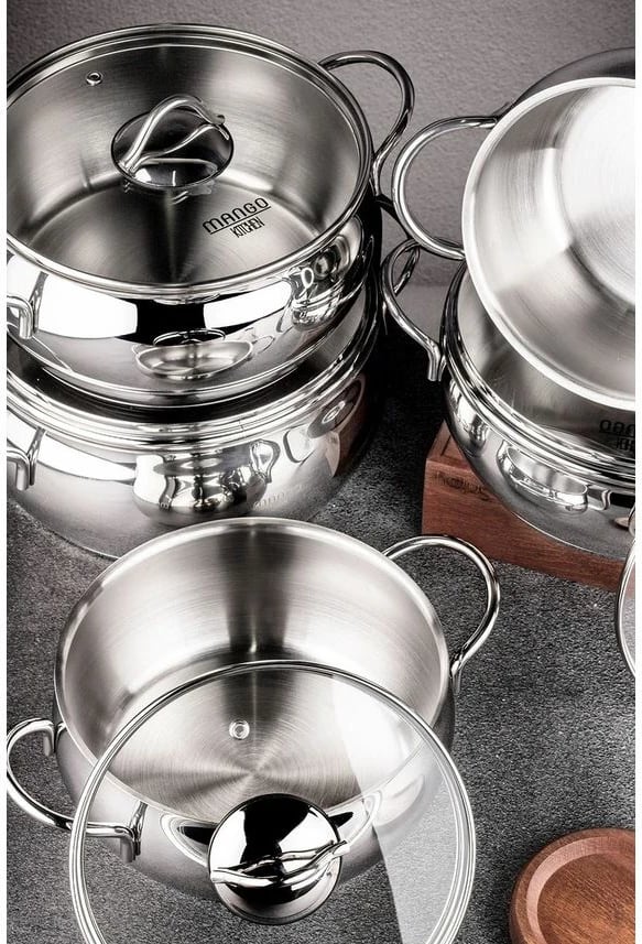 Set tenxheresh (10 copë), Hermia Concept, Mango 10, krom