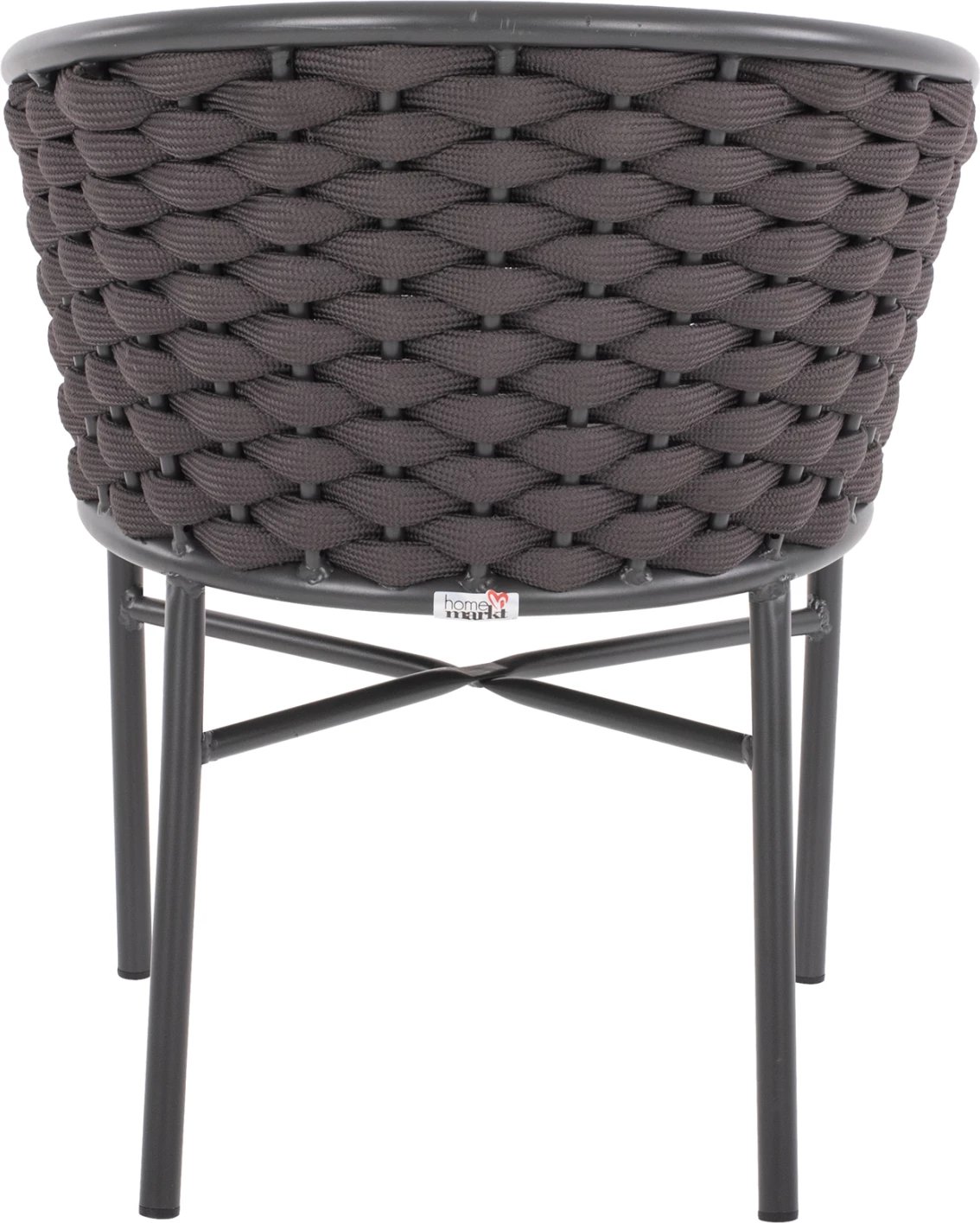 Karrige alumini me litar shkumë gri e errët 60x57x77Hcm.FH5859.01