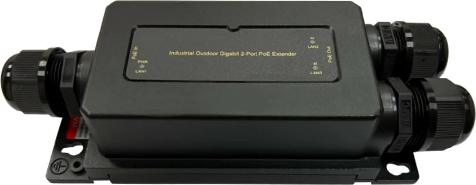 Extender PoE LevelOne POR-1322, IP67, 100 m, i zi