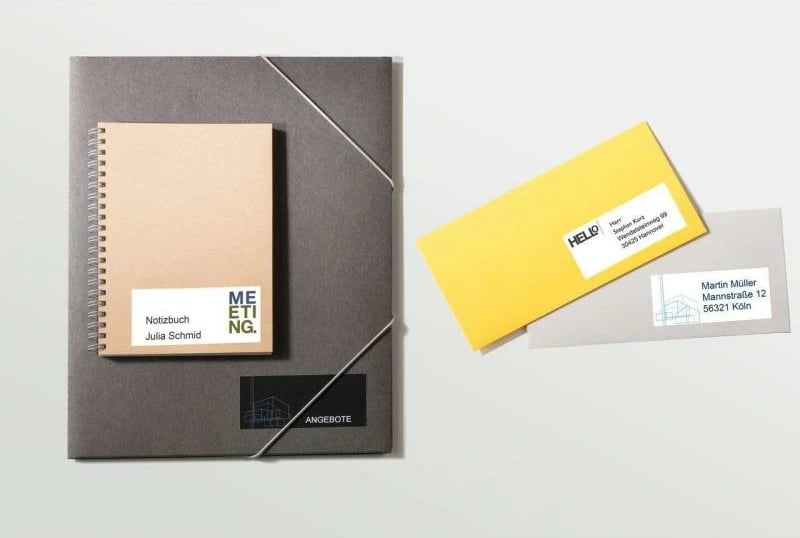 Etiketa vetëngjitëse, Avery Zweckform 3481, 70 x 41 mm, A4, 100 fletë, 2100 etiketa, e bardhë