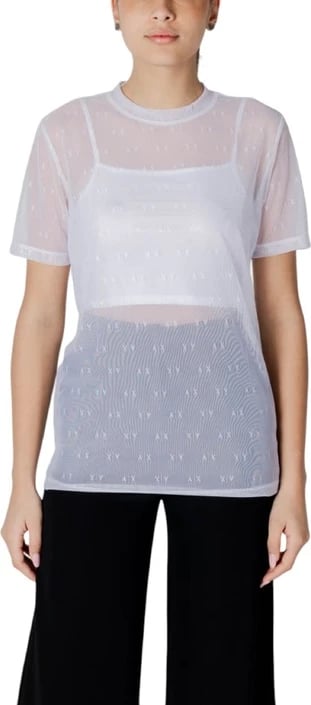 Maicë për femra Armani Exchange, e bardhë