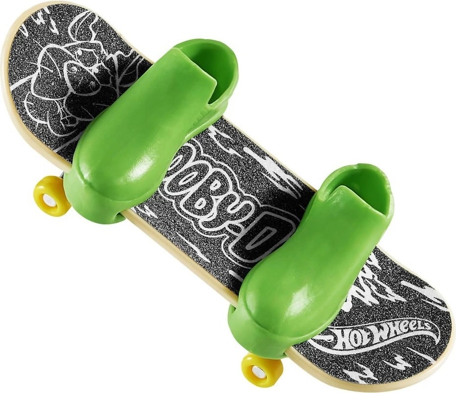 Fingerboard Hot Wheels Skate Scooby Doo me këpucë gishti, shumëngjyrëshe, set