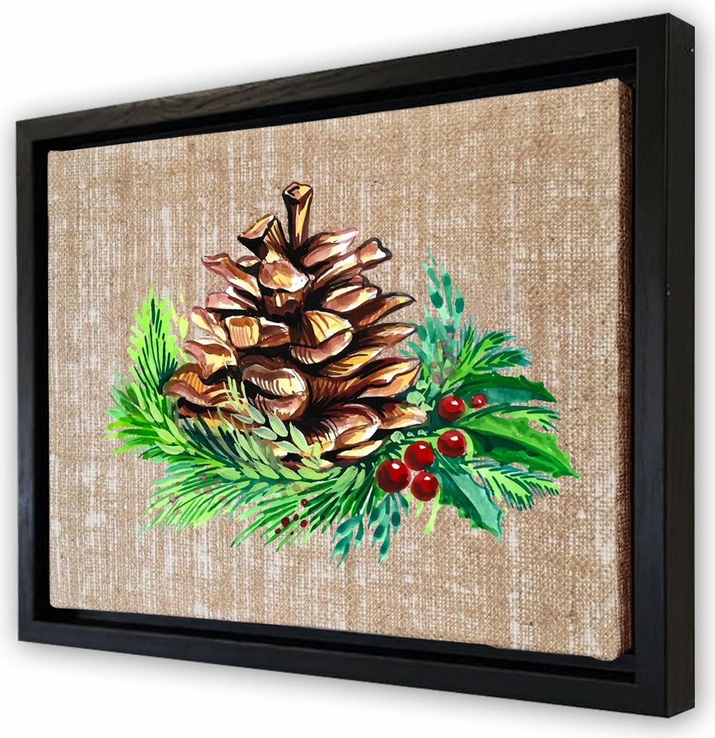 Pikturë dekorative në kanavacë me kornizë, shumëngjyrëshe, Wallity LSJ800968_6696, 67x97cm