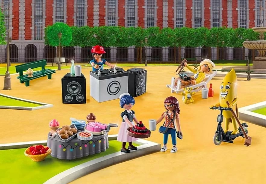Set figurina Playmobil Miraculum Advent Calendar Picnic in Paris, 72 pjesë