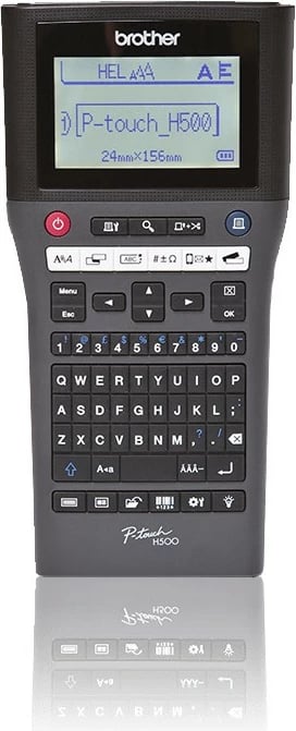 Printer etiketa Brother PT-H500, QWERTY, 180x180 DPI, USB, e zezë Printer etiketa Brother PT-H500, QWERTY, 180x180 DPI, USB, e zezë