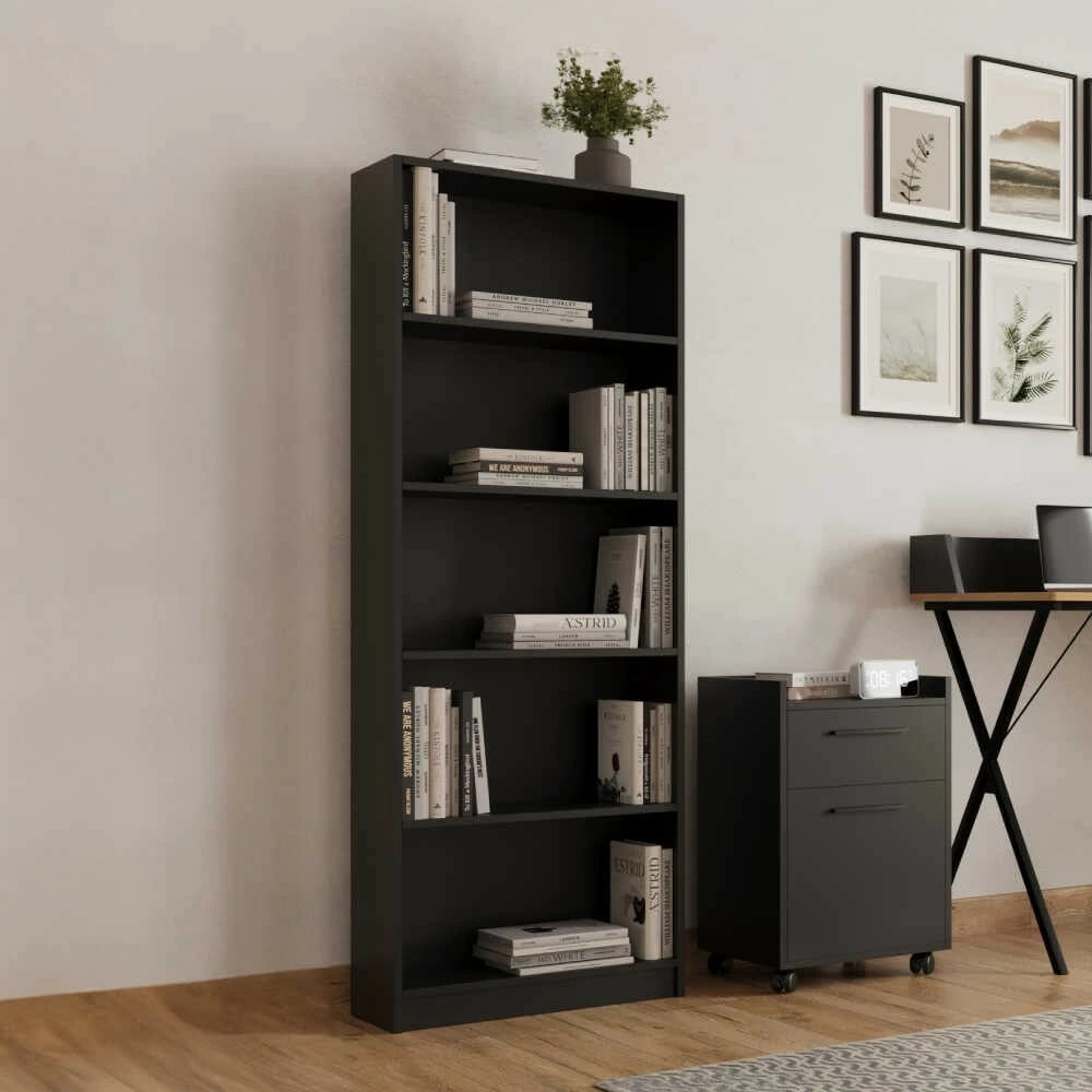 Raft librash Hanah Home, Ktp-150-Aa-1, antracit