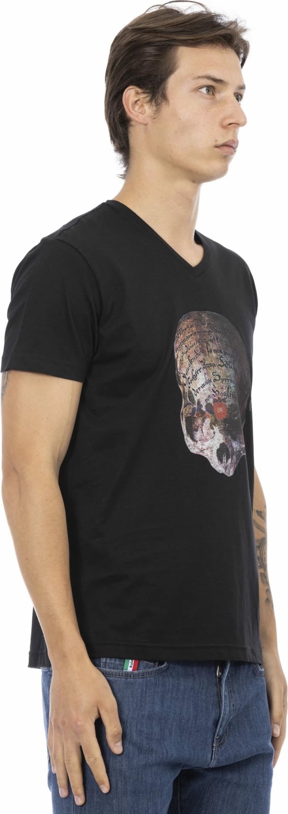 Maicë për meshkuj Trussardi Action, e zezë