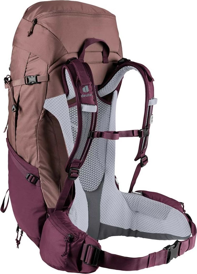 Çantë shpine Deuter Futura Pro 38 SL për hiking, 38L, ashrose/cassis