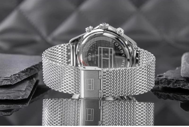 Orë dore për meshkuj Tommy Hilfiger, argjend