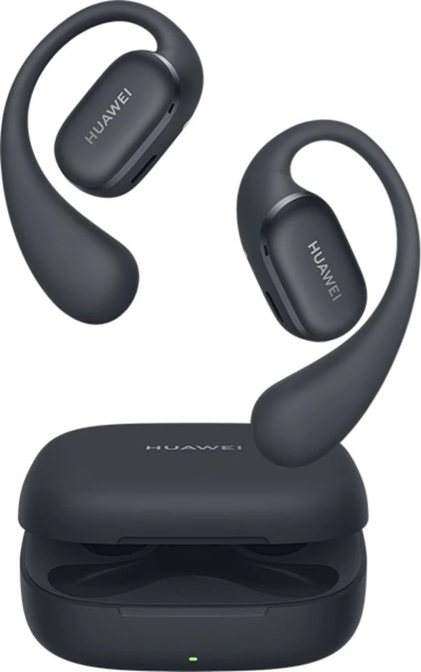 Kufje Huawei FreeArc, wireless & wired, 28 orë, IP57, të zeza