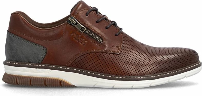 Këpucë për meshkuj Rieker, kafe