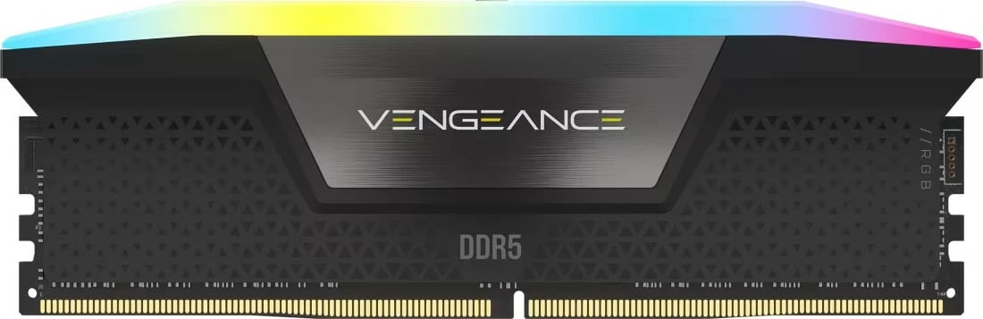 RAM Memorje Corsair Vengeance RGB DDR5, 48GB (2x24GB), 6400MHz, CL36, E zezë