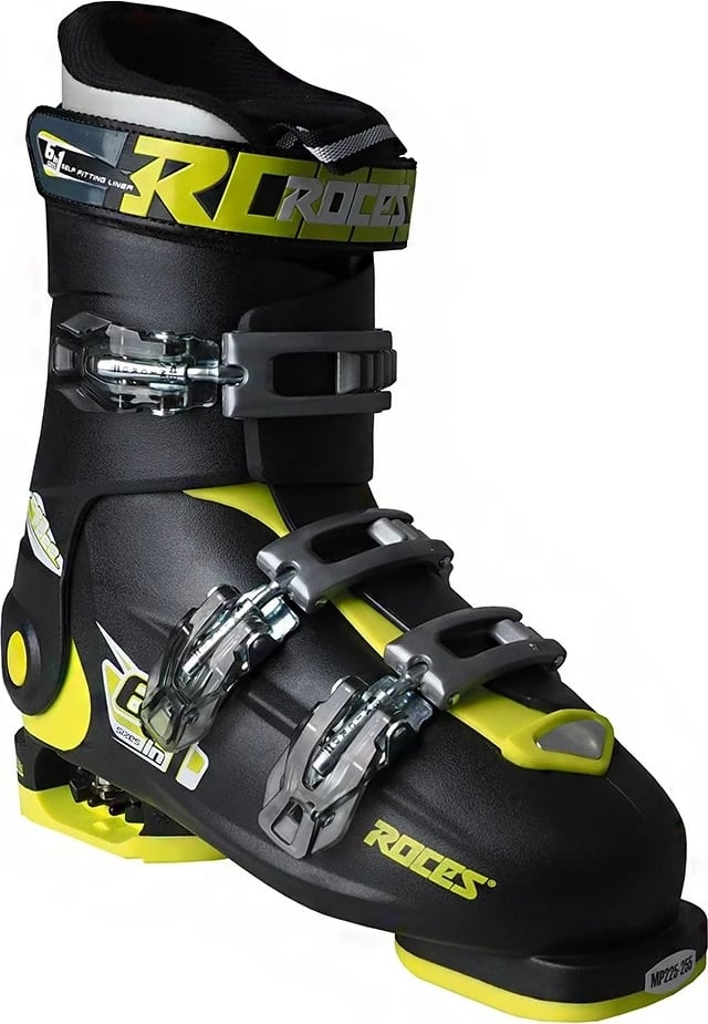 Ski këpucë Roces Idea Free, e zezë/lime, 36-40