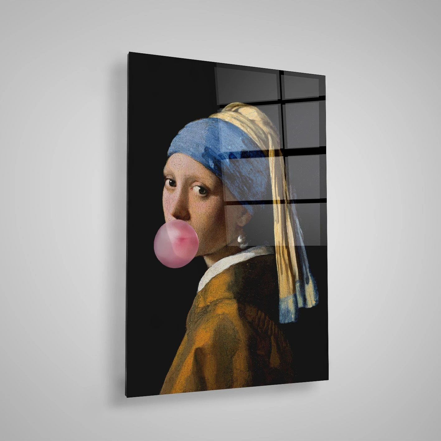 Pikturë dekorative prej xhami të temperuar, shumëngjyrëshe, CAM3730 - 50x70cm