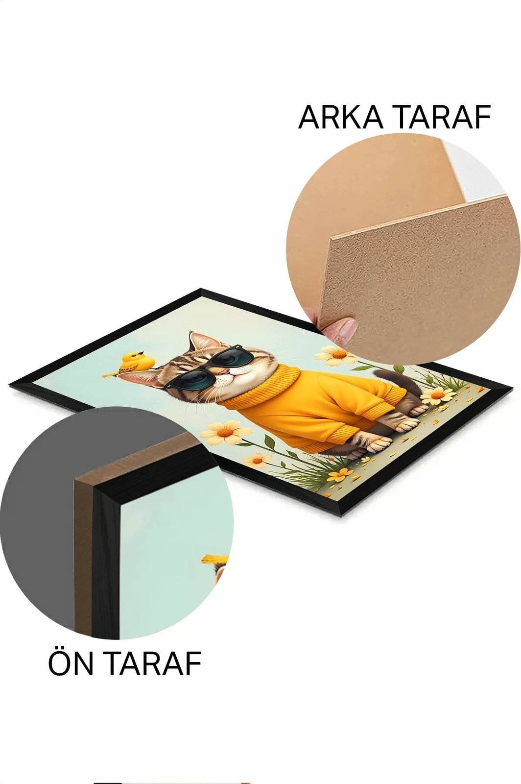 Pikturë dekorative, shumëngjyrëshe, Arthynmodel2030-4, 20x30cm