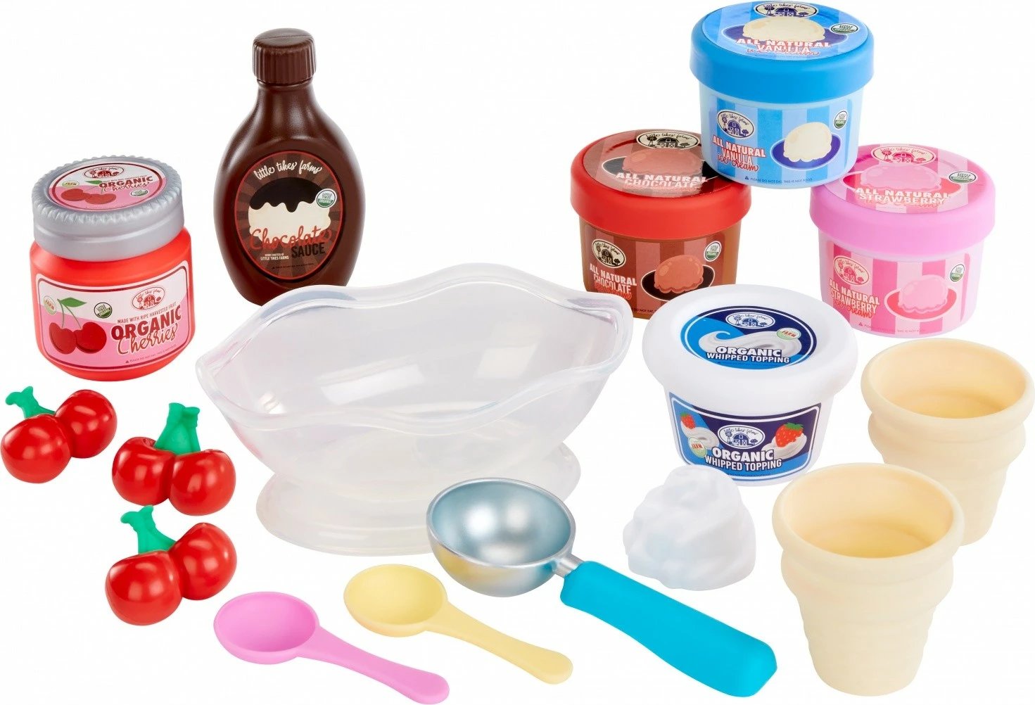 Set akulloreje lodër Little Tikes Creative Chefs me 17 aksesorë, shumëngjyrësh