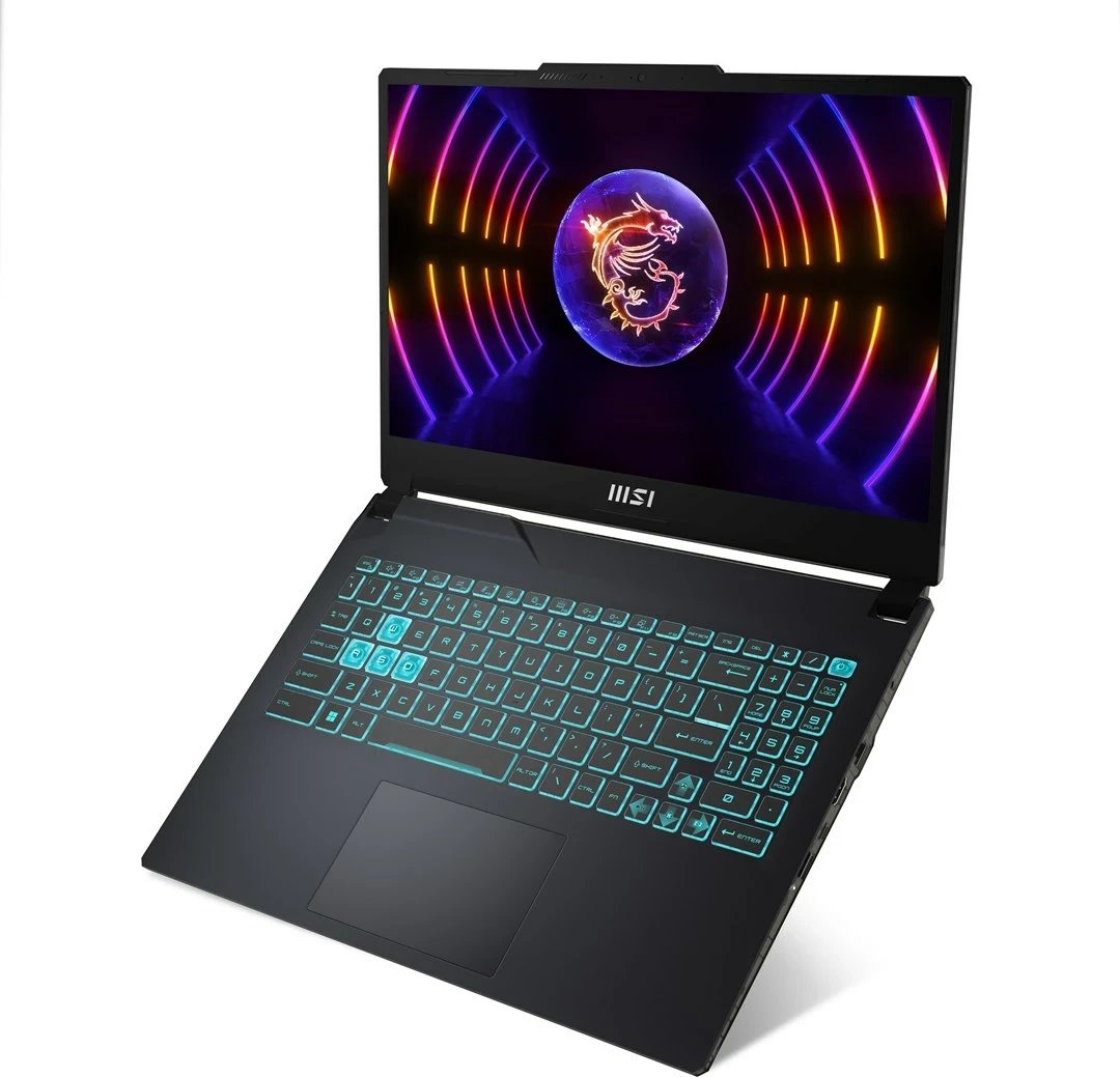 Laptop MSI Cyborg, 15.6", Intel core i7, 16GB RAM, 512GB SSD, NVIDIA GeForce RTX 4050, i zi 