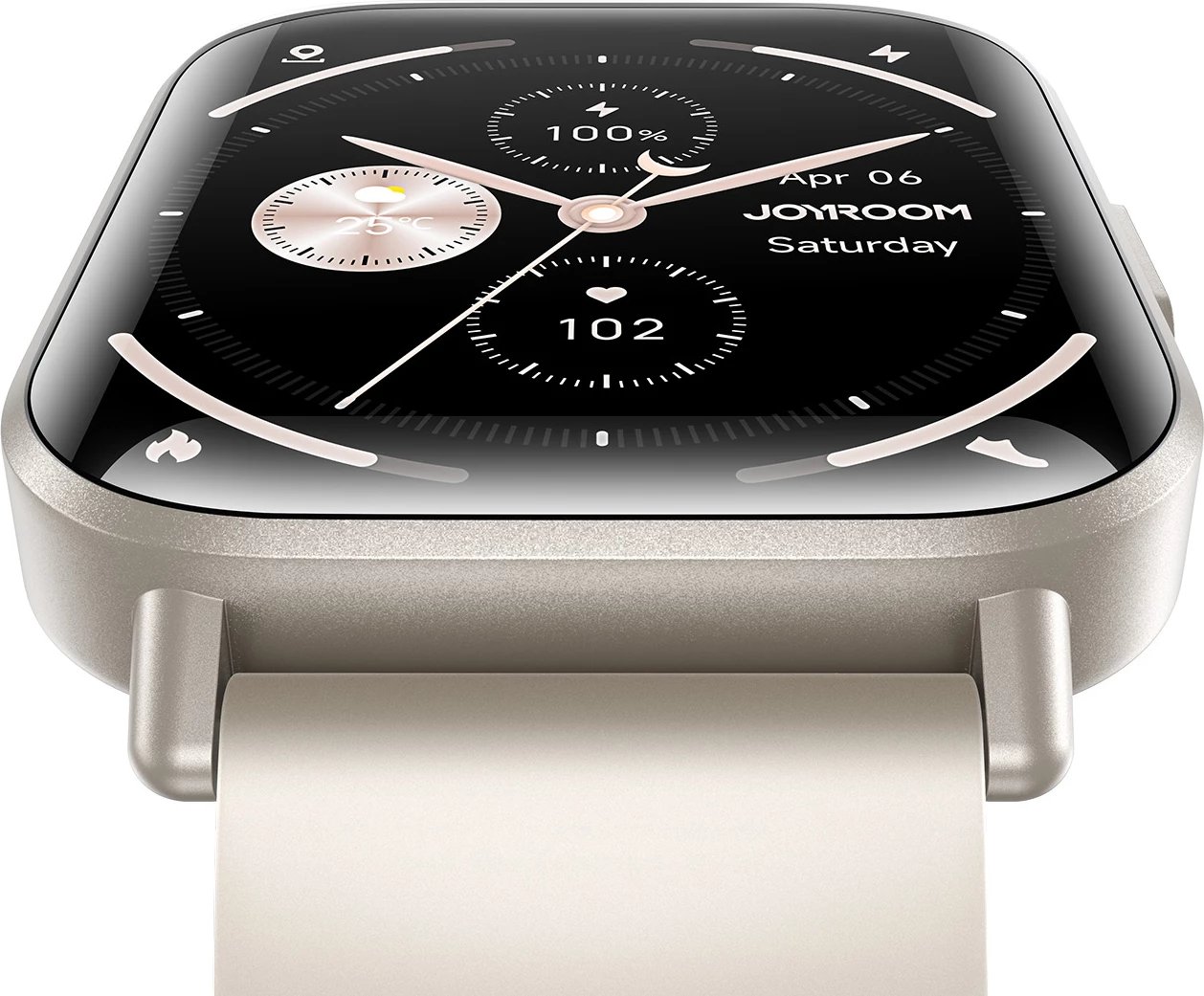Smartwatch Joyroom Fit-Life JR-FT3S, 1.96", Bluetooth, 340 mAh, Titanium