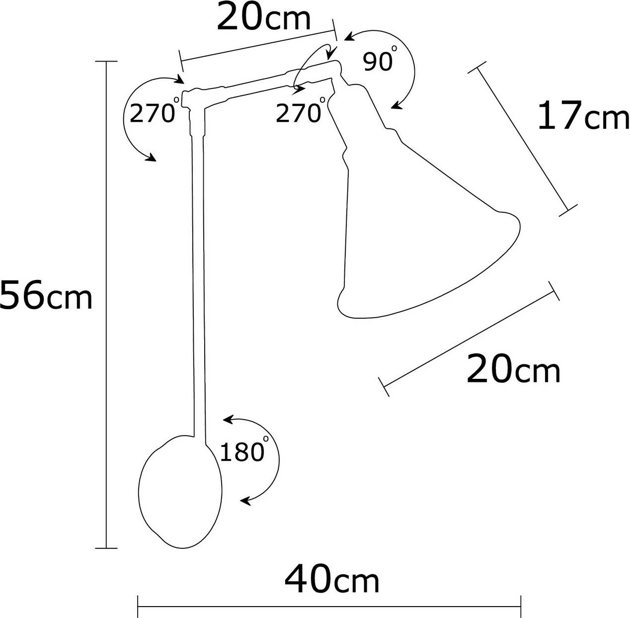Llambë muri moderne, Opviq Berceste, N-682, e zezë
