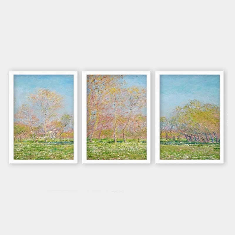 Pikturë dekorative me kornizë (3 copë), Wallity, 3BC_UN3896329_3545