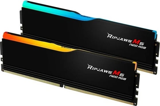 RAM Memorje G.SKILL Ripjaws M5 Neo RGB, DDR5, 64GB (2x32GB), 6000MHz, CL28