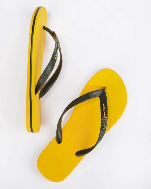 Flip-Flops Ipanema për meshkuj, të verdha