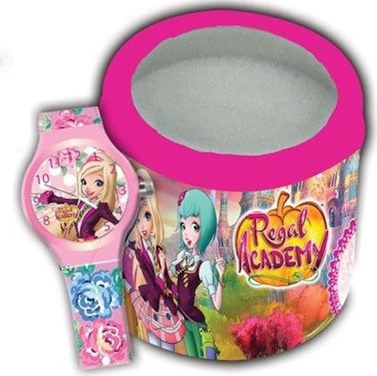 Orë dore për fëmijë CARTOON Regal Academy, rozë