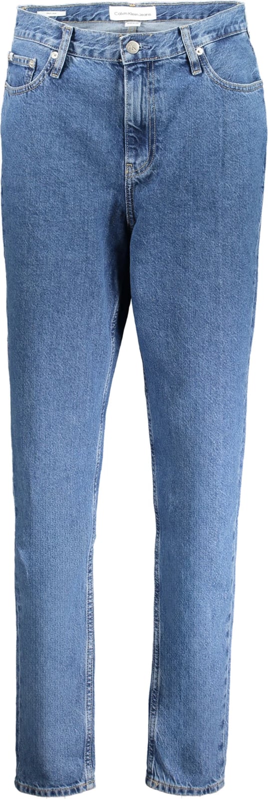 Xhinse femra Calvin Klein mom jeans, të kaltërta