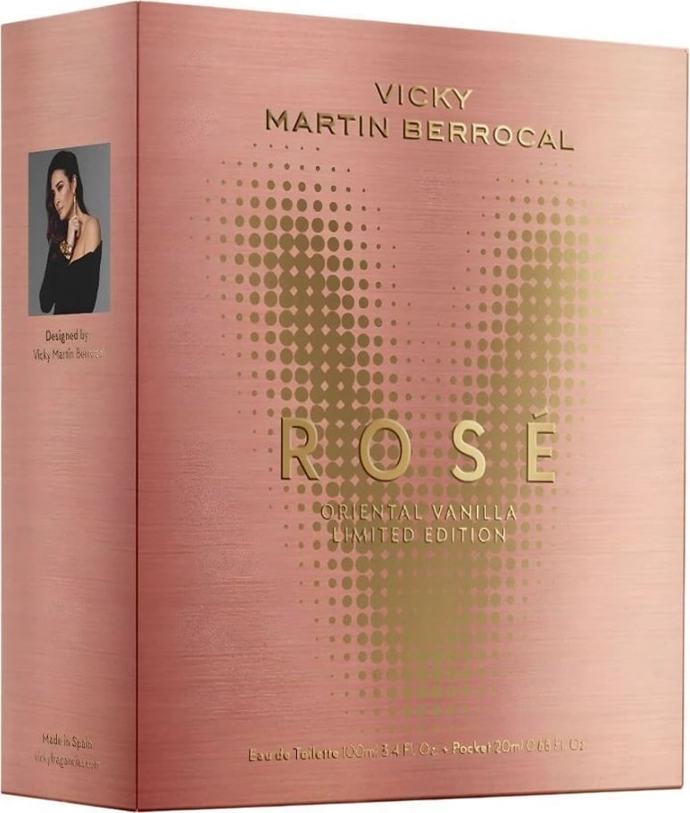 Eau de Toilette për femra Vicky Martin Berrocal Rose 100ml + 20ml