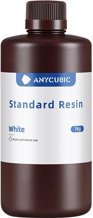 Resin standard AnyCubic SPTWH-104E, 1 kg, Bardhë