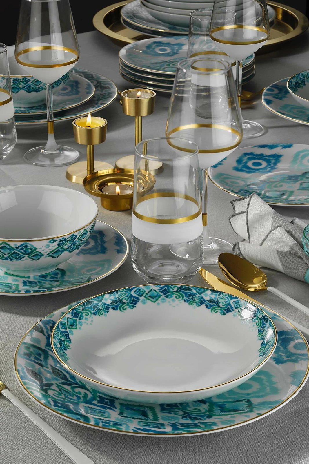 Set enësh për drekë (24 copë), Hermia Concept, ZG24Y243011139