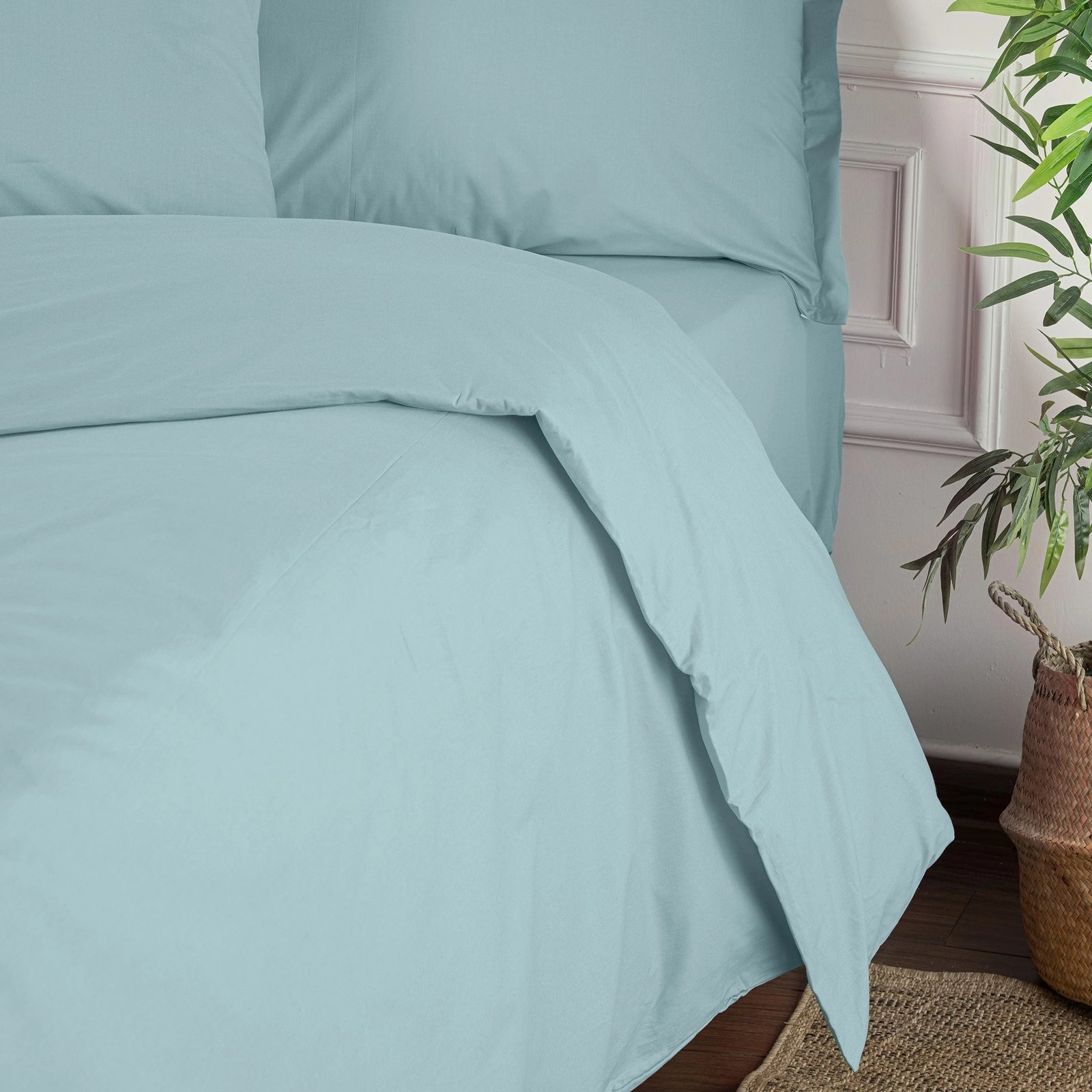 Mbulesë jorgani njëpersonëshe Ranforce, ngjyrë mente, L'essentiel, 135x200cm Mbulesë jorgani njëpersonëshe Ranforce, ngjyrë mente, L'essentiel, 135x200cm