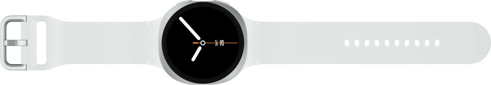 Smartwatch Samsung Galaxy Watch8 SM-L330 44mm, 32GB, Silver, rrip i bardhë