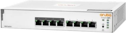 Switch Aruba Instant On 1830, Hewlett Packard Enterprise, JL811A, 8x1GbE, PoE, i bardhë