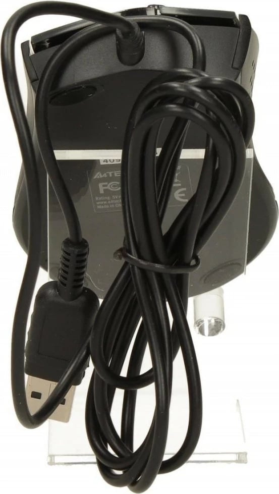 Maus A4 Tech V-TRACK N-500F-1, me kabllo USB, Gri