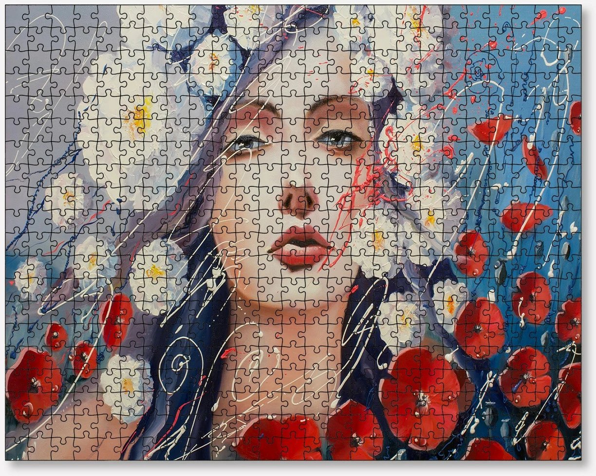 Puzzle 500 copë, Evila Originals, shumëngjyrësh, PZL_0200_500