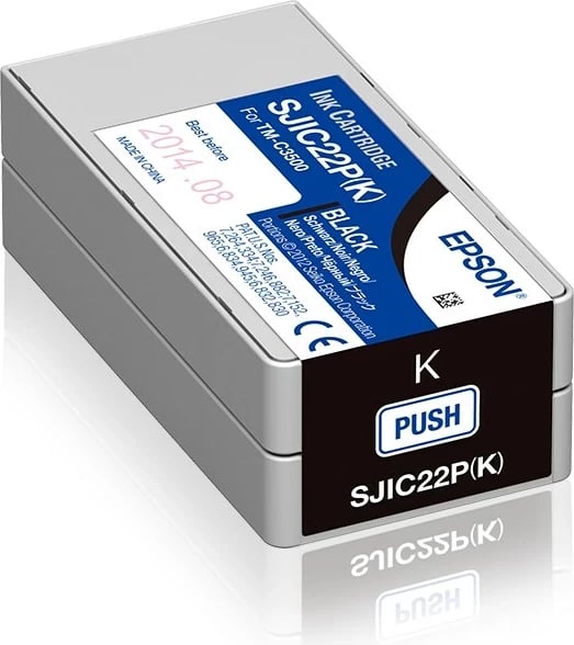 Toner Epson SJIC22P(K) për ColorWorks C3500, i zi