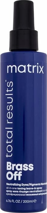 Sprej për flokë Matrix Brass Off All-In-One Toning Leave-In Spray për femra, 200ml
