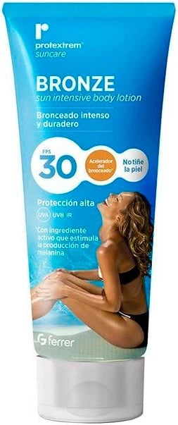 Losion trupi për diell Ferrer Protextrem Bronze FPS30 unisex 150ml