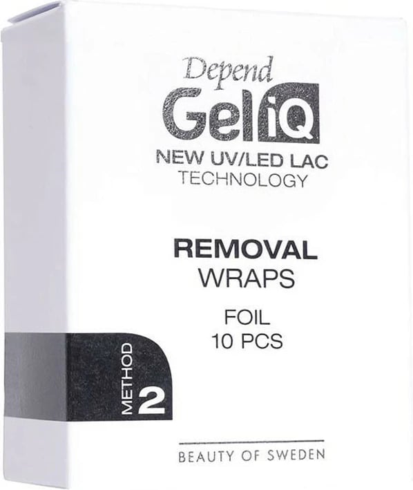 Banda për heqje të llakut xhel Beter Depend GelIQ 10 copë unisex