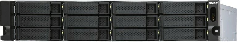 kabinet JBOD rack 2U, QNAP TL-R1200S-RP, 12 x 3.5'' SATA 6 Gb/s, lidhje SFF-8088/SFF-8644, PSU 250 W x2